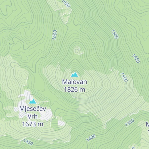 Map of Malovan