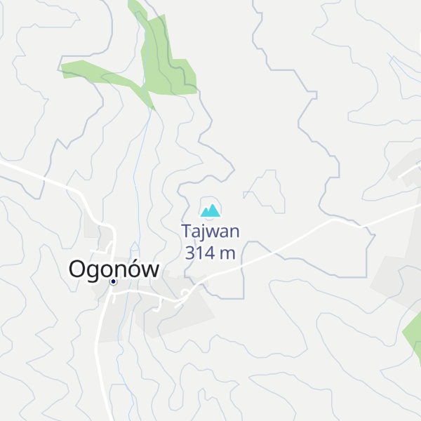 Map of Tajwan