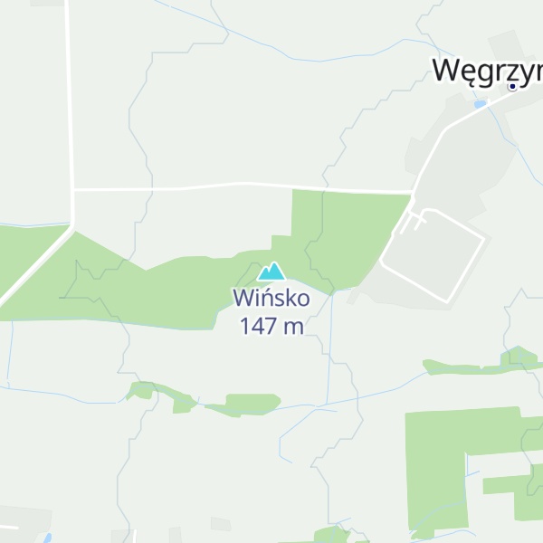 Map of Wińsko