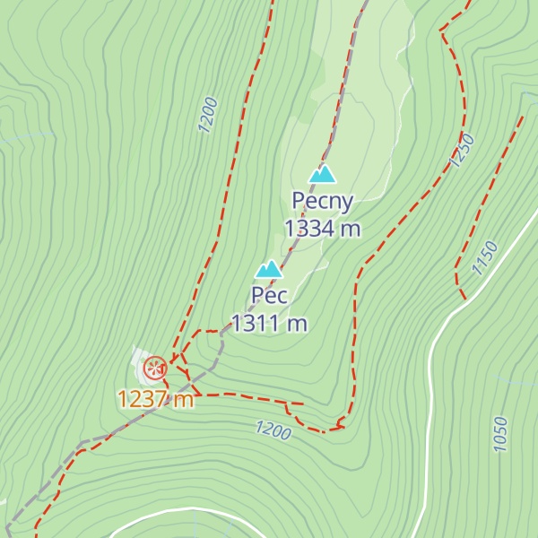 Map of Pec
