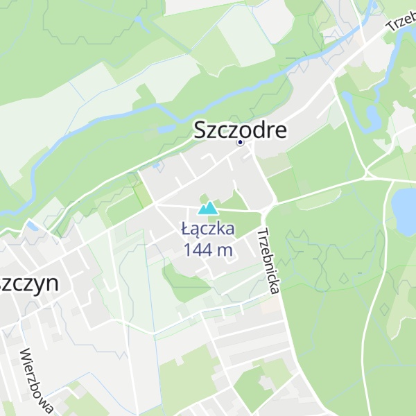 Map of Łączka
