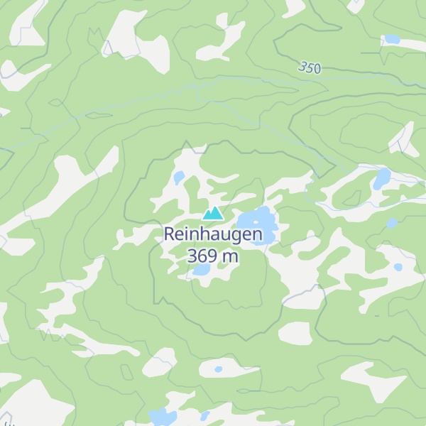 Map of Reinhaugen