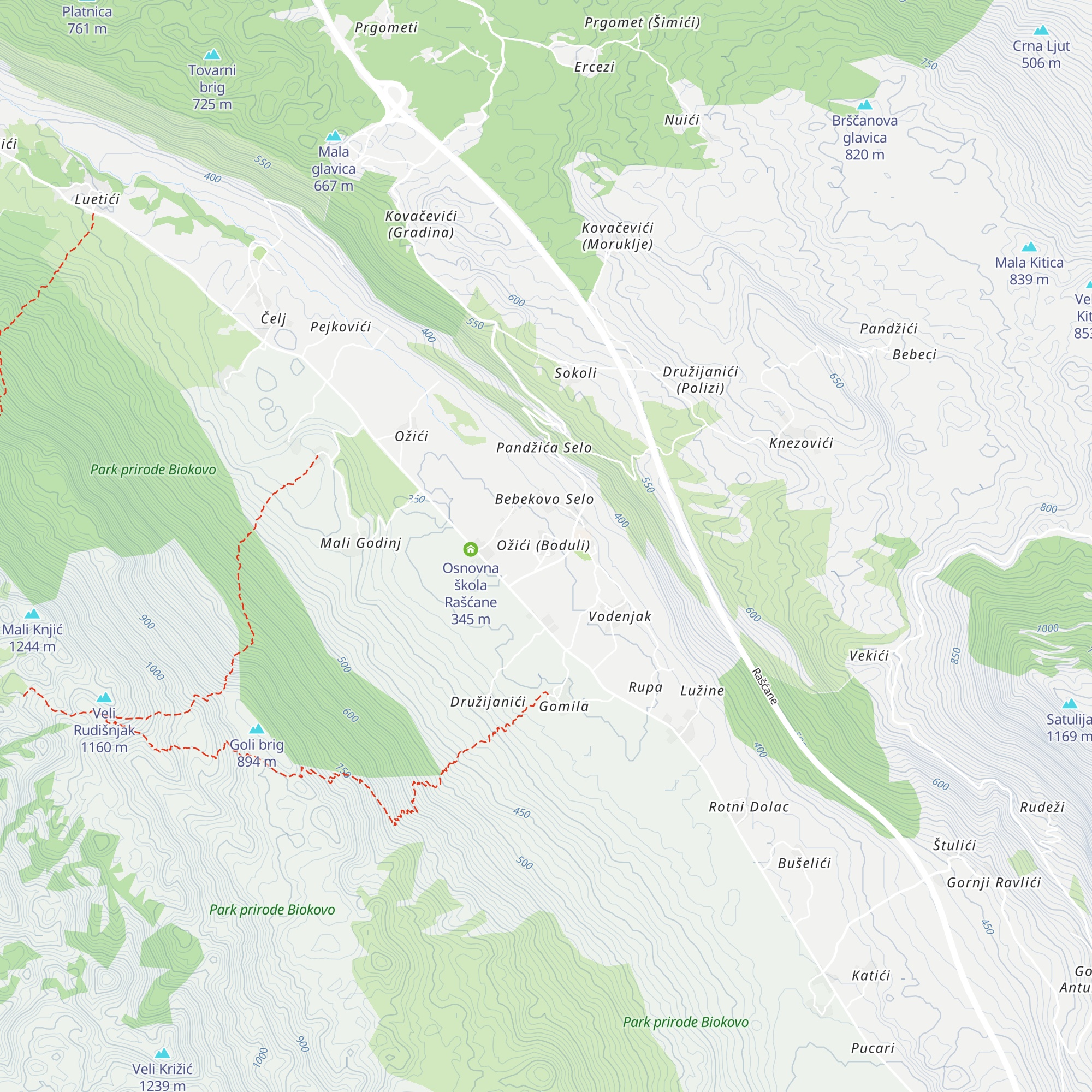 Villa Poquito map