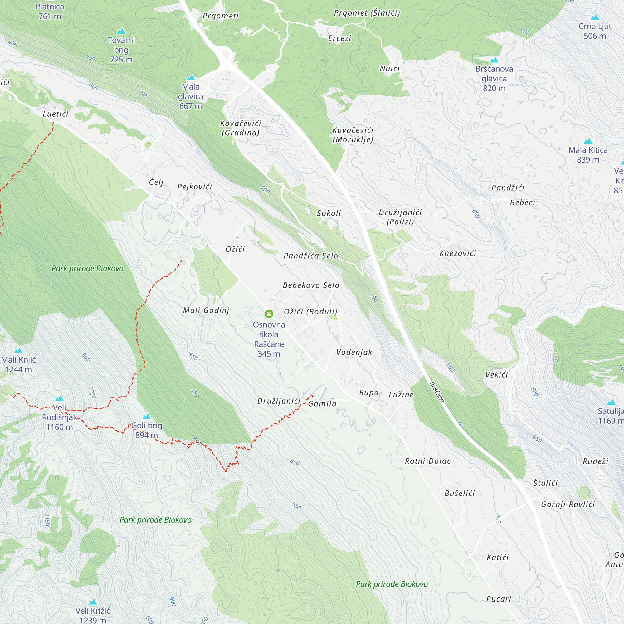 Villa Poquito map