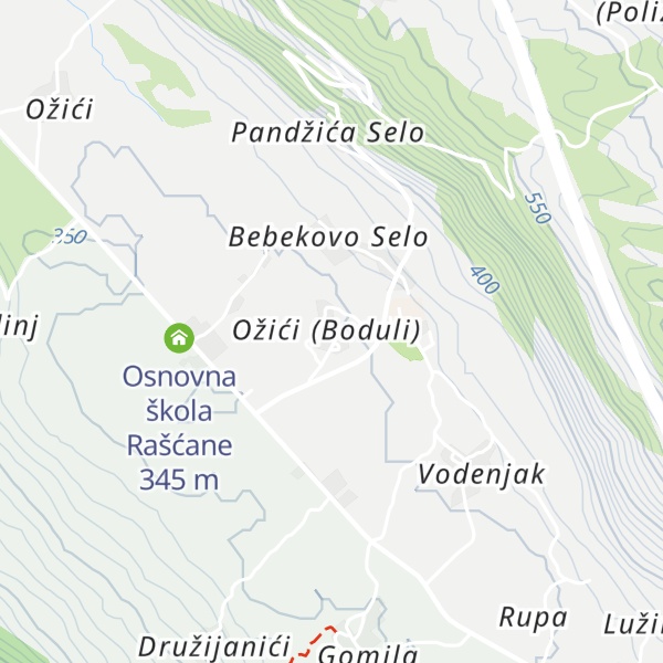 Map of Villa Poquito