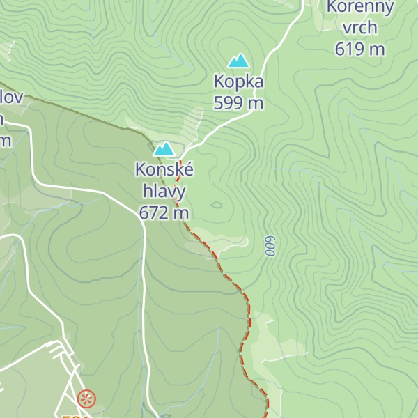 Map of Závršie