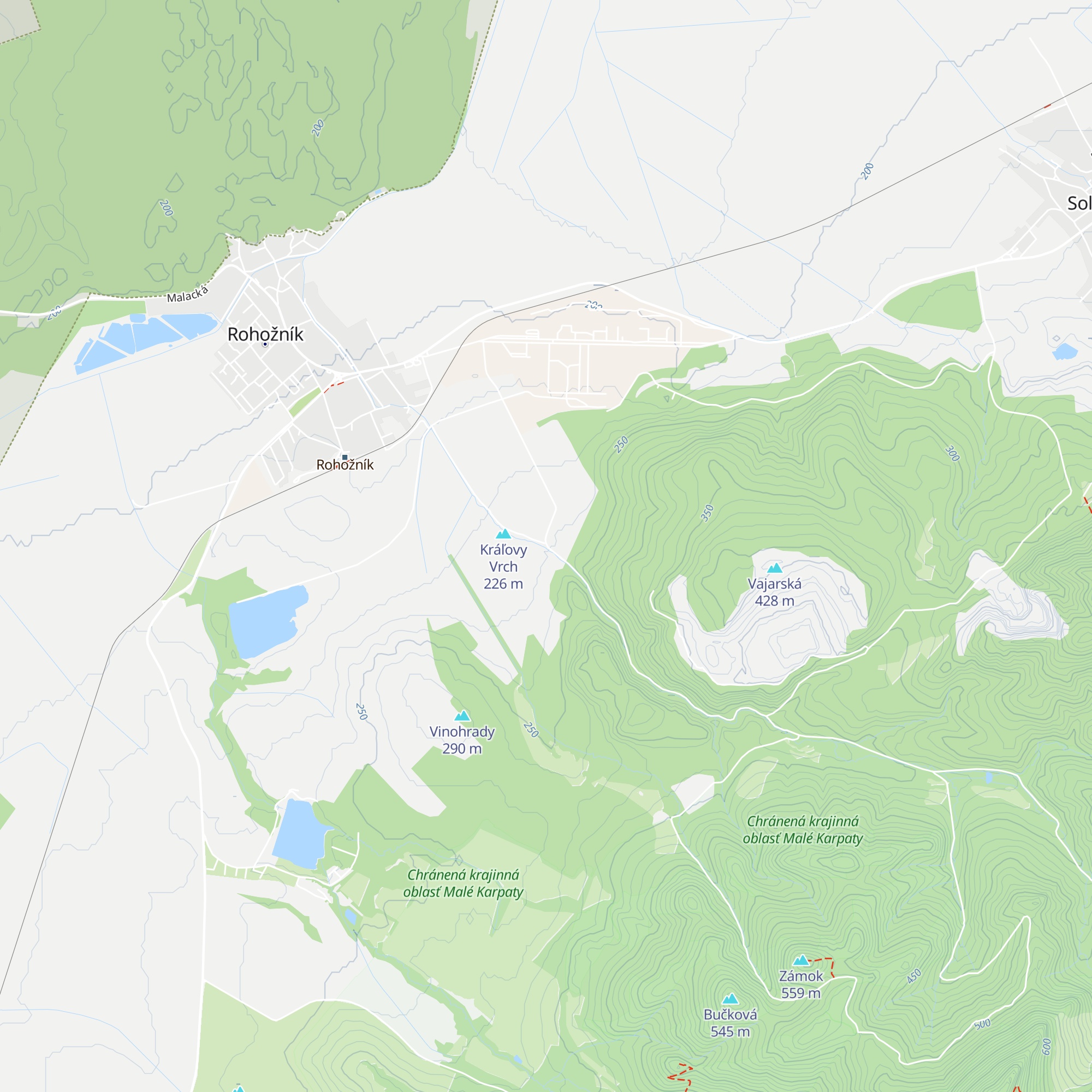 Kaplnka sv.Rozálie map