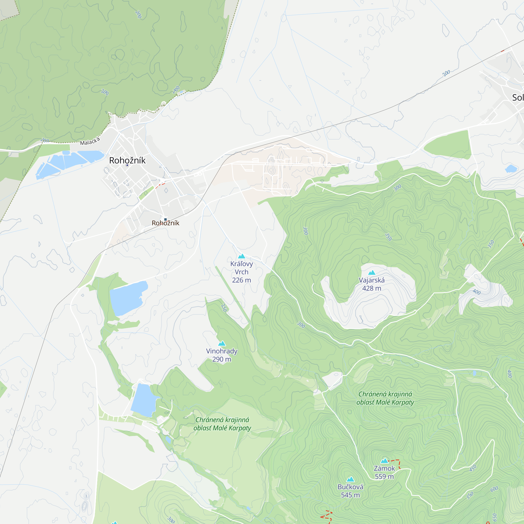Kaplnka sv.Rozálie map