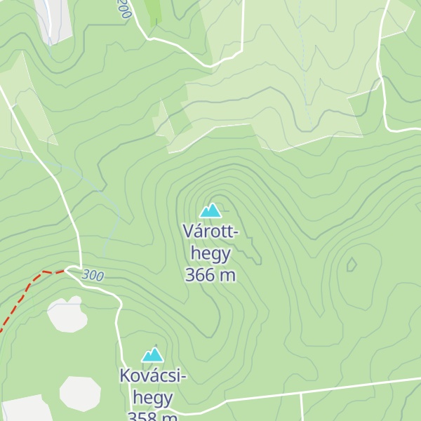 Map of Várott-hegy