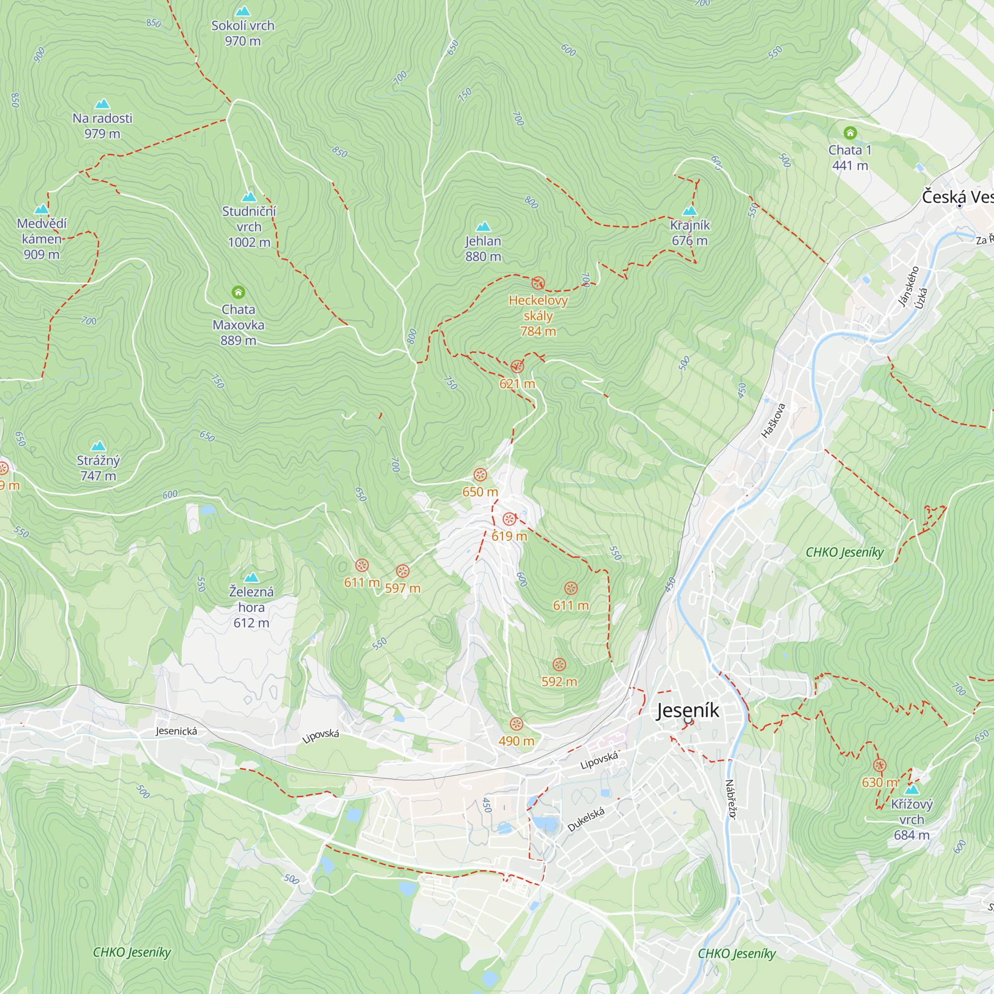 Informační centrum map