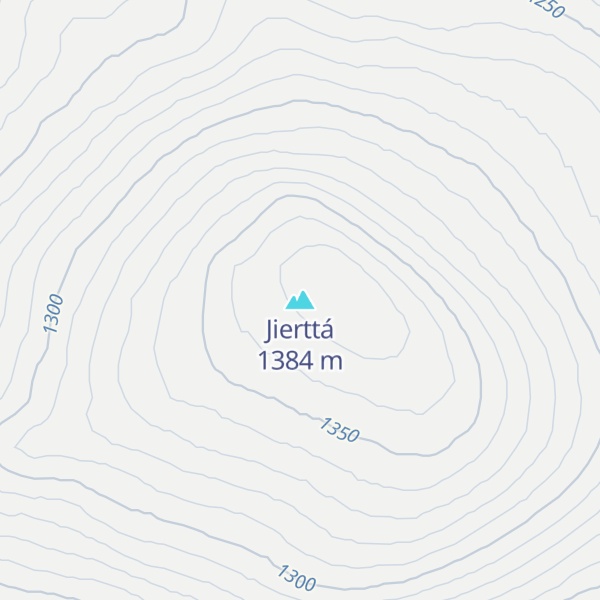 Map of Jierttá