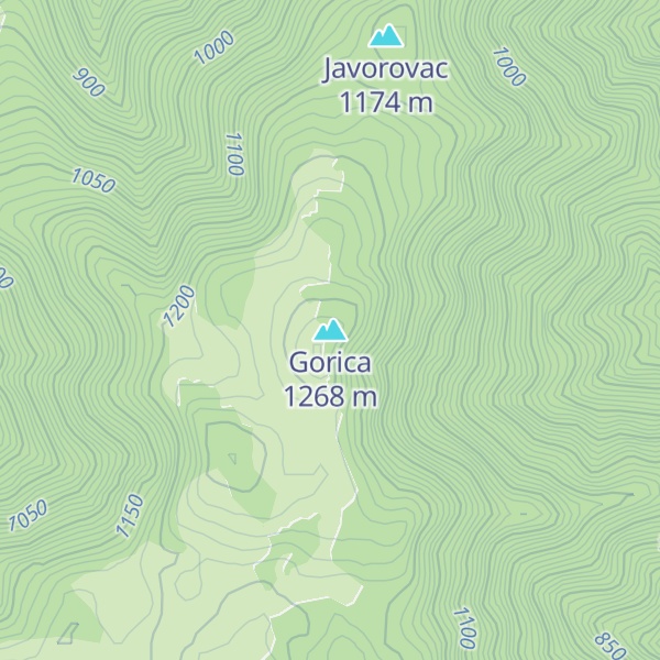 Map of Gorica