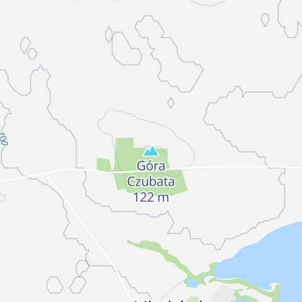 Map of Góra Czubata