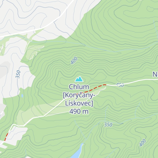 Map of Chlum [Koryčany-Lískovec]