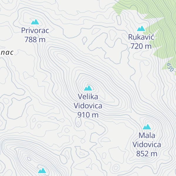 Map of Velika Vidovica