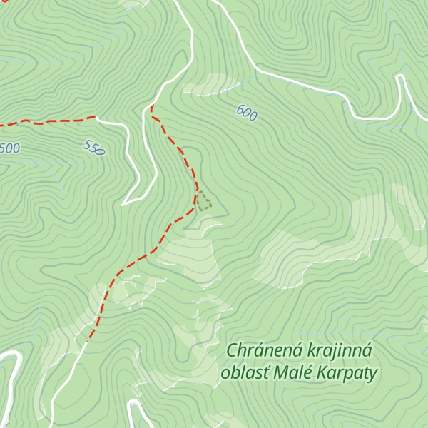 Map of Čmeľok