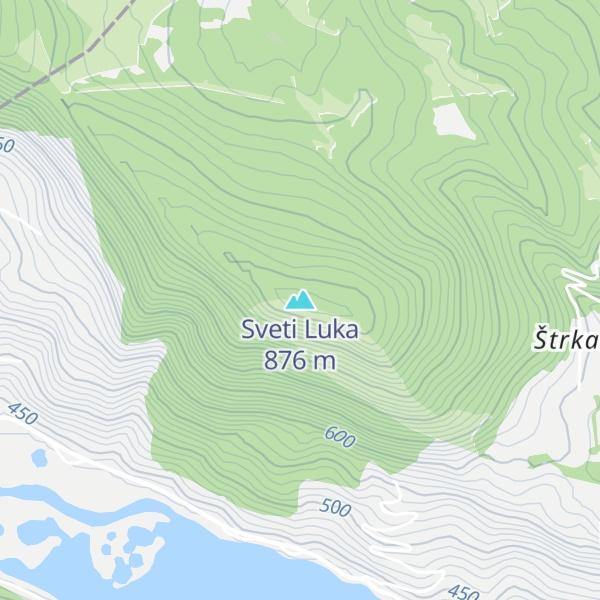 Map of Sveti Luka