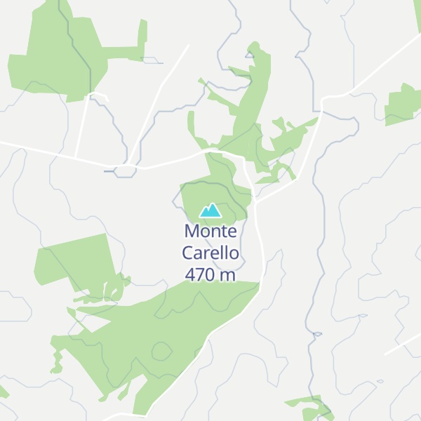 Map of Monte Carello