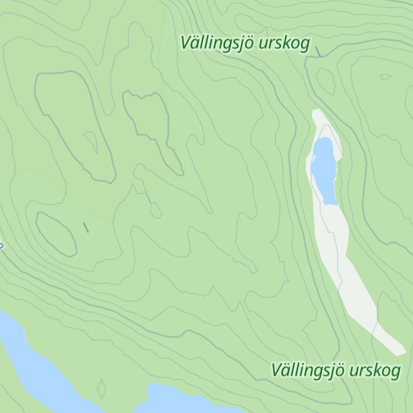 Map of Spångsjöberget