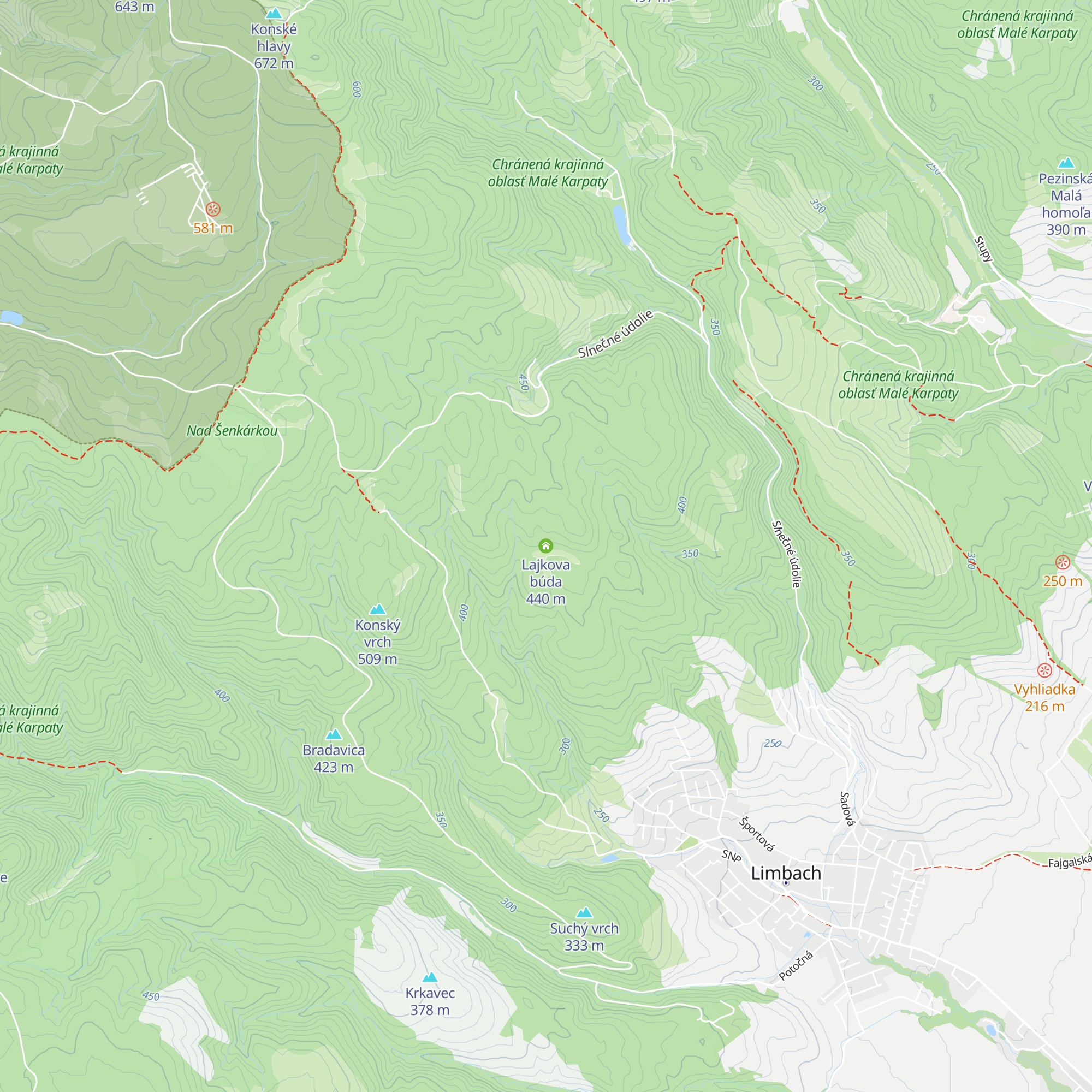 Lajkova búda map