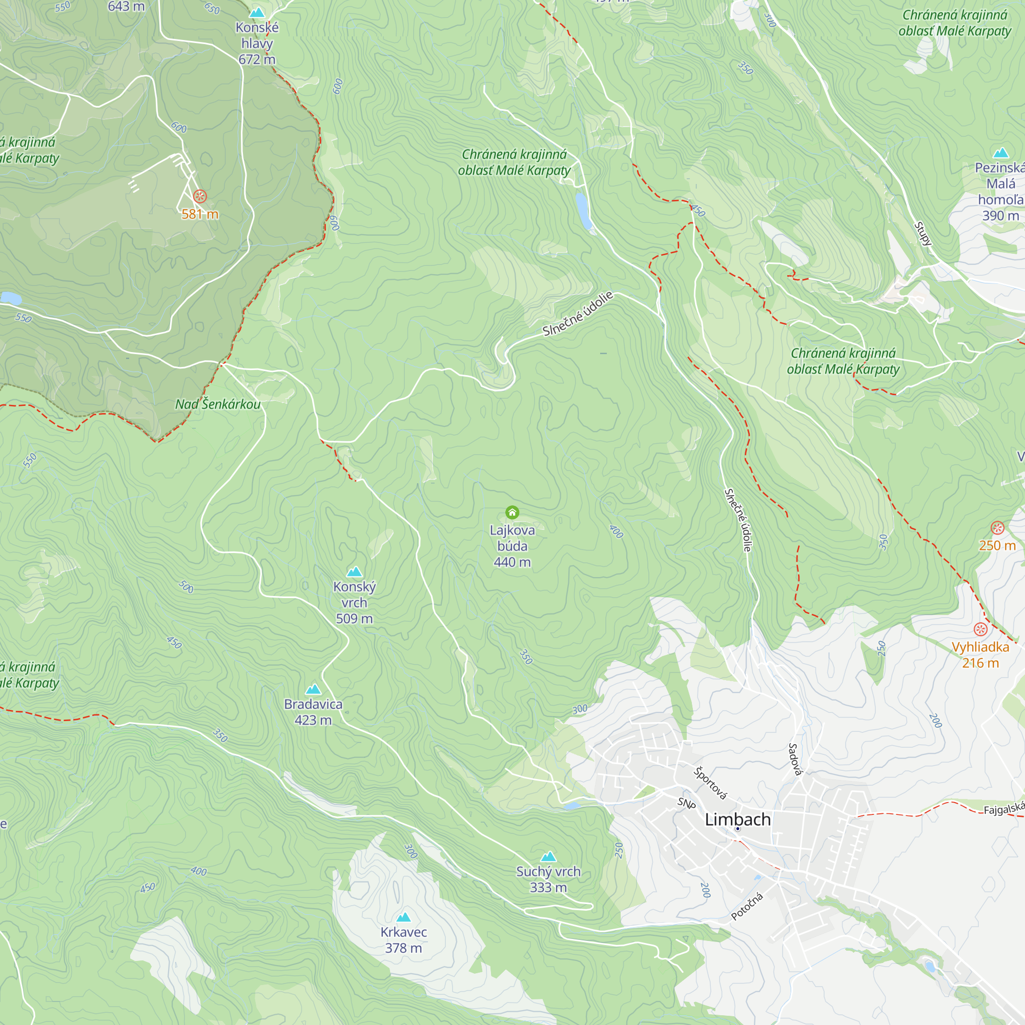 Lajkova búda map
