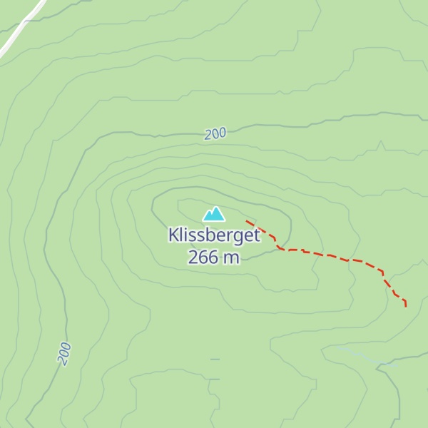 Map of Klissberget