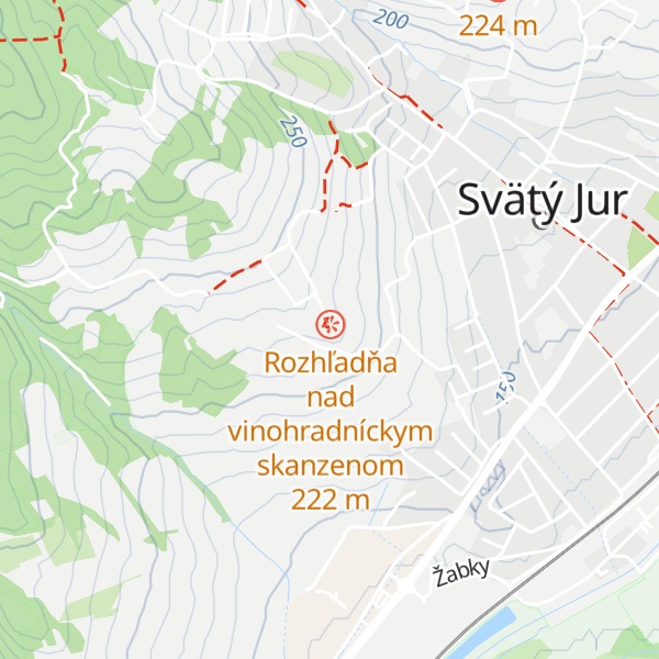 Map of Hájnicka búda