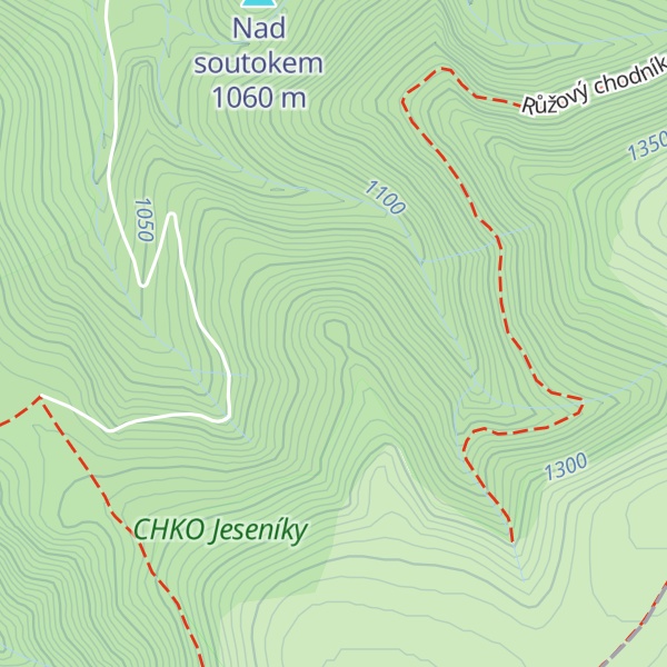 Map of Zámčisko-S vrchol