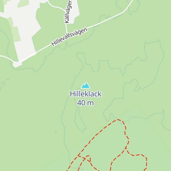 Map of Hilleklack
