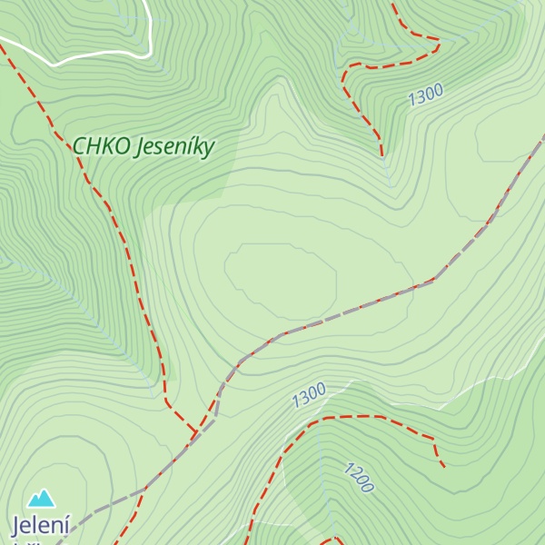 Map of Zámčisko