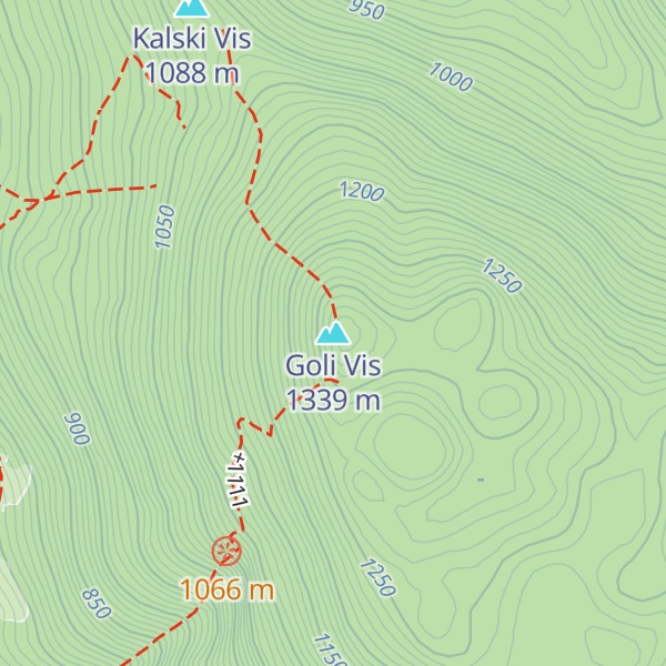 Map of Goli Vis