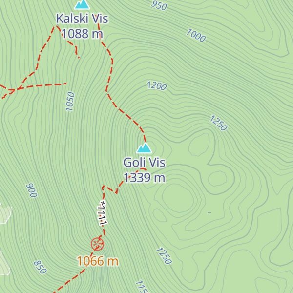Map of Chiemiernitsa Hut