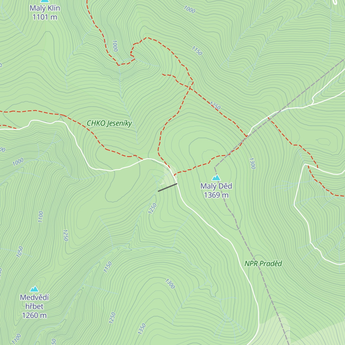 Švýcárna map