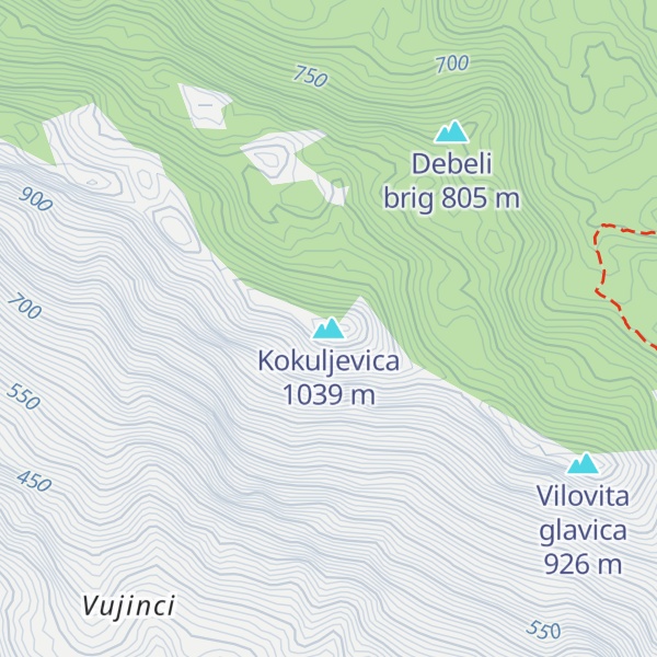 Map of Kokuljevica