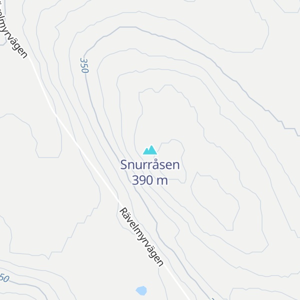 Map of Snurråsen