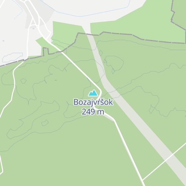 Map of Bozajvŕšok