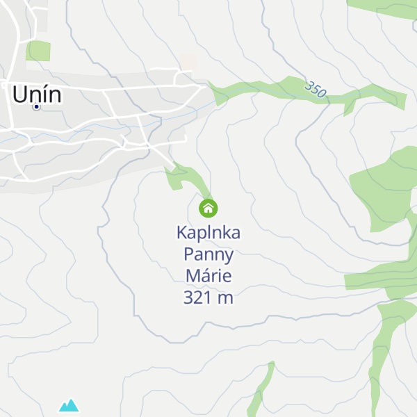 Map of Kaplnka Panny Márie