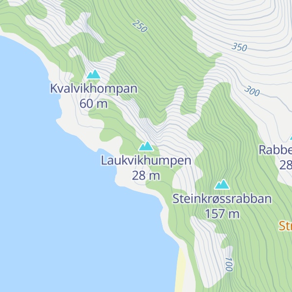 Map of Laukvikhumpen