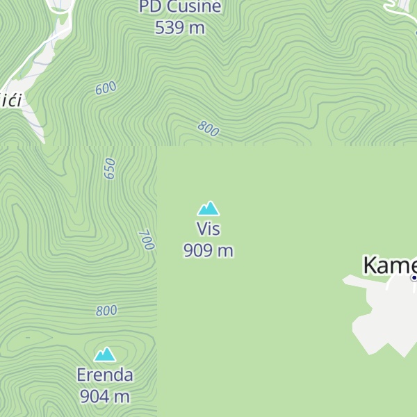 Map of Vis