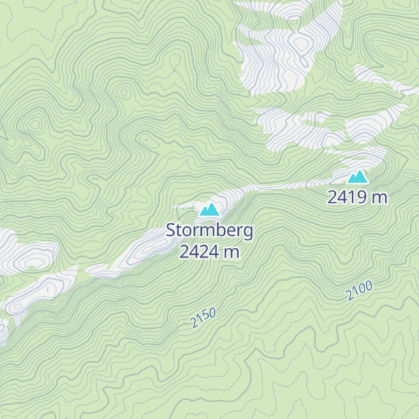 Map of Stormberg