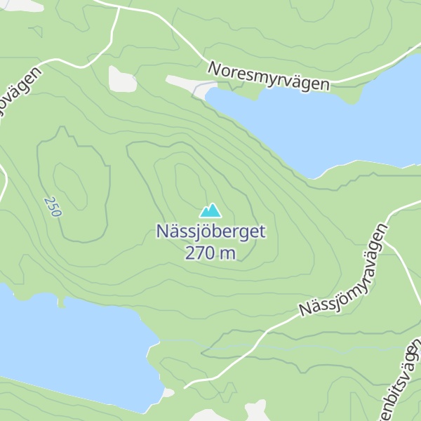 Map of Nässjöberget