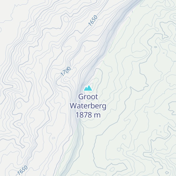 Map of Groot Waterberg