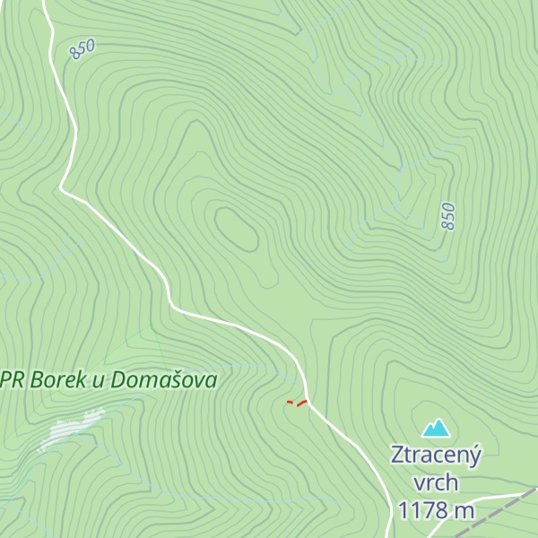 Map of Chata Zaječí skok