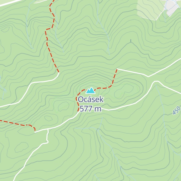 Map of Ocásek