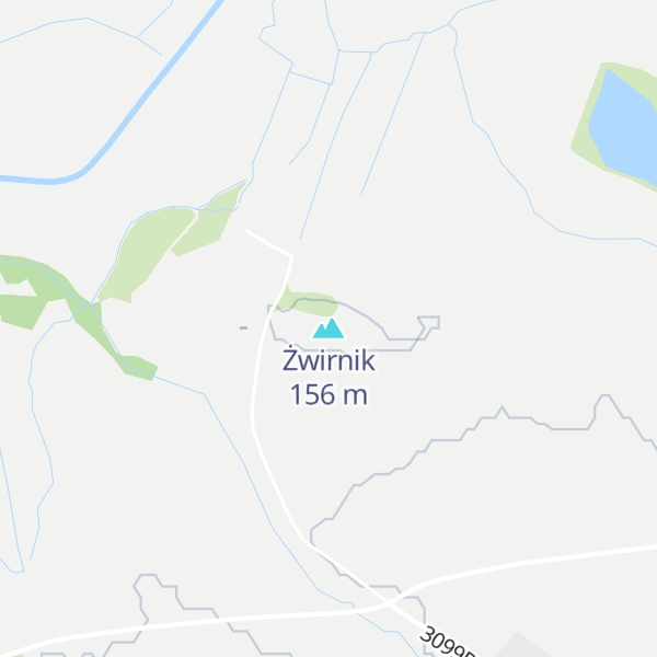 Map of Żwirnik