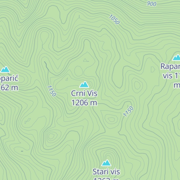 Map of Veliki Vrh