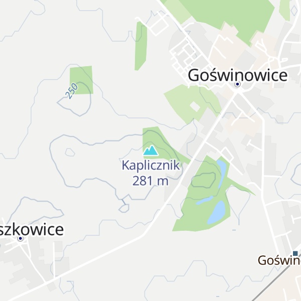 Map of Kaplicznik