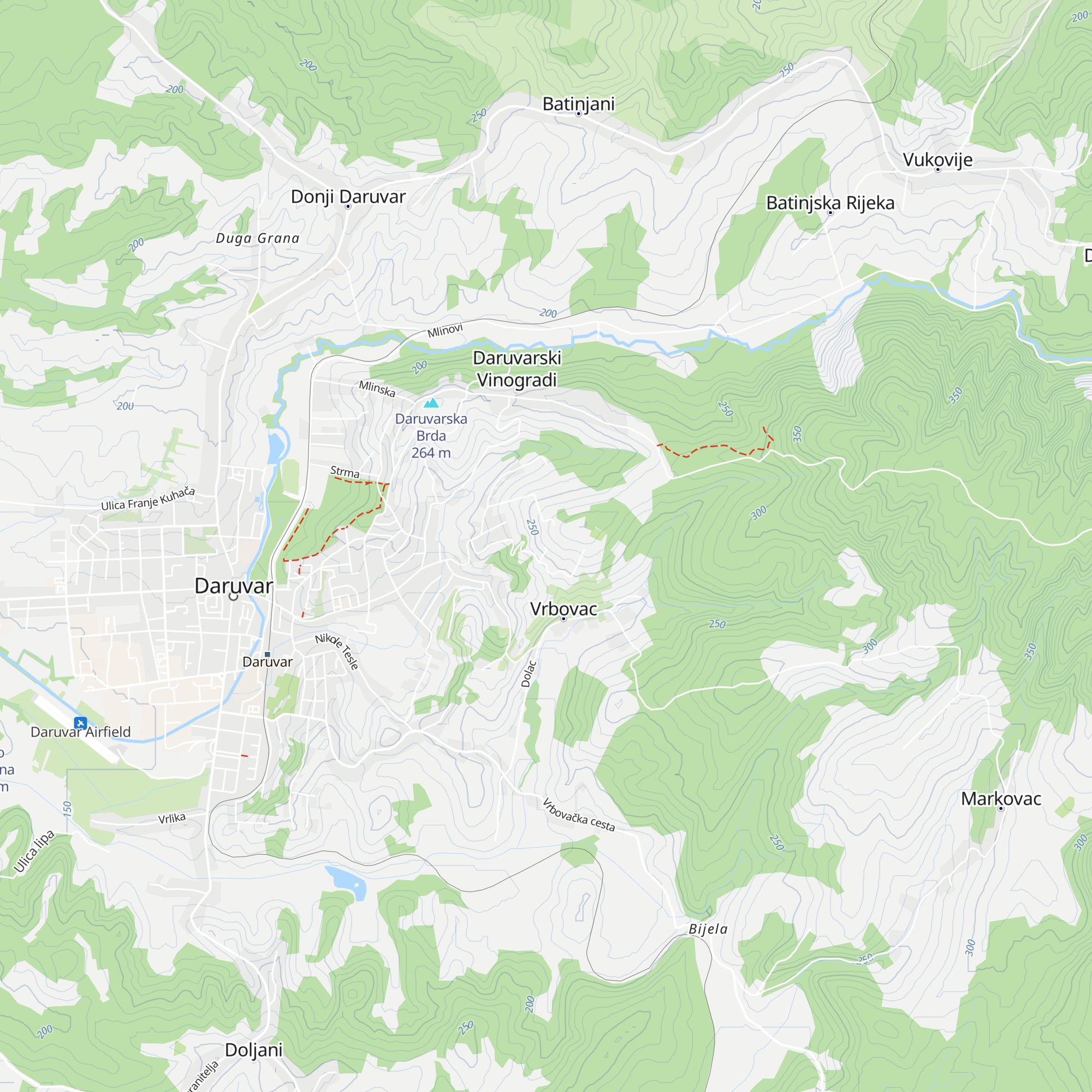 OPG Voborski map