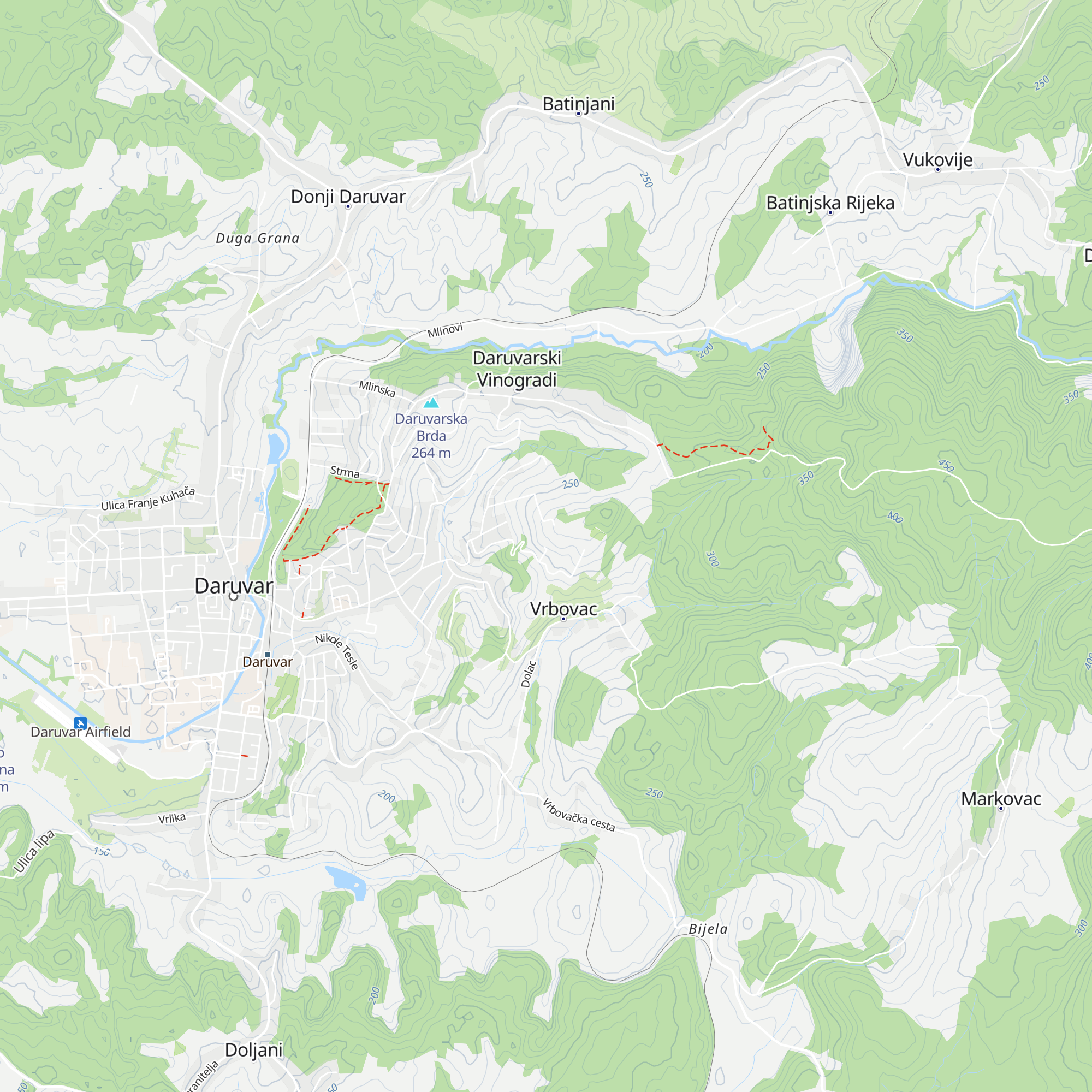 OPG Voborski map
