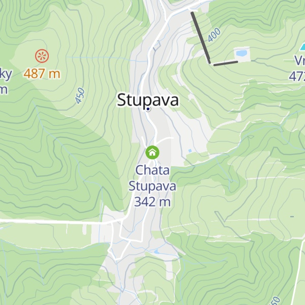Map of Chata Stupava